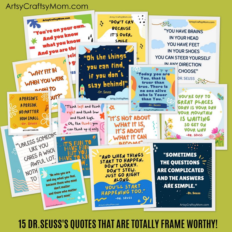 Dr Seuss Quotes Instagram Post