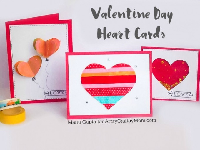 Valentine heart card 2