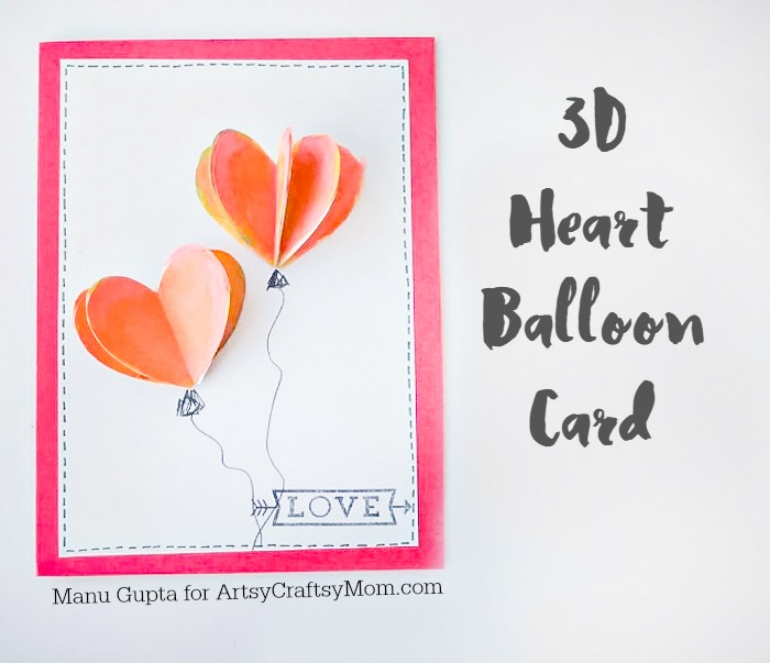 Valentine heart card-3