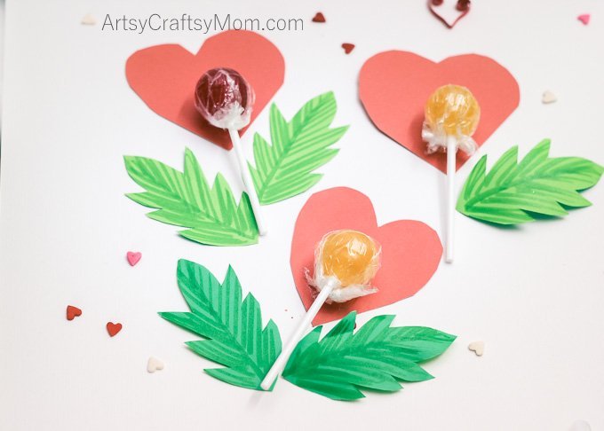 This Valentine's Day, make a bouquet that's as tasty as it is pretty - DIY valentine heart lollipop flowers. Fun to make & perfect to share with friends.