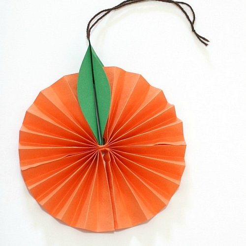 paper orange craft-001