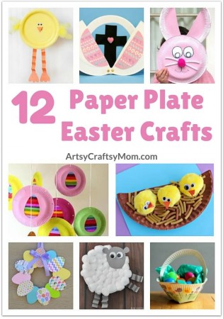 12 Adorable Paper Plate Easter Crafts