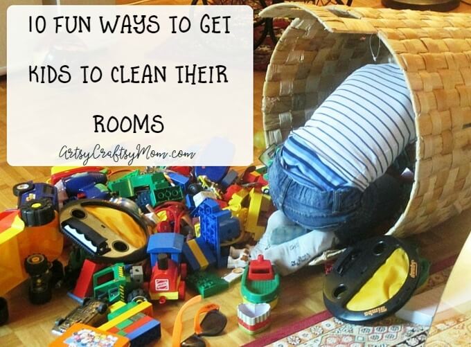 Getting kids to clean their rooms can be a hassle, but it doesn't have to! Here are 10 fun ways to get kids to clean their rooms in a jiffy!