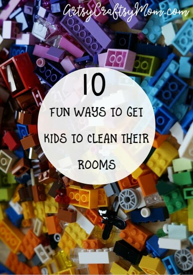 10 Fun Ways to get Kids to Clean their Rooms