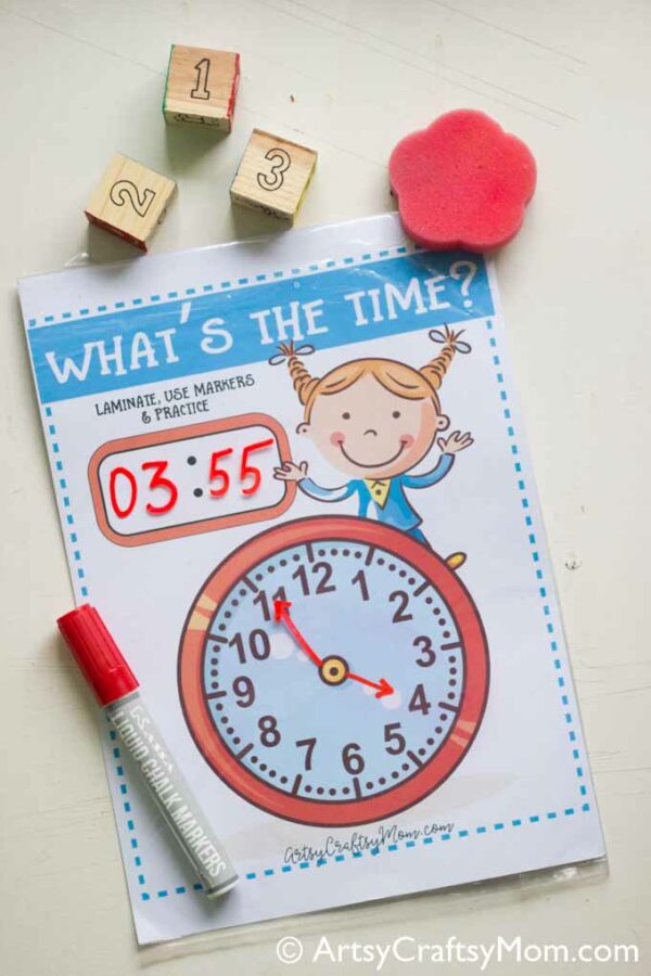 Whats the time clock printable 5