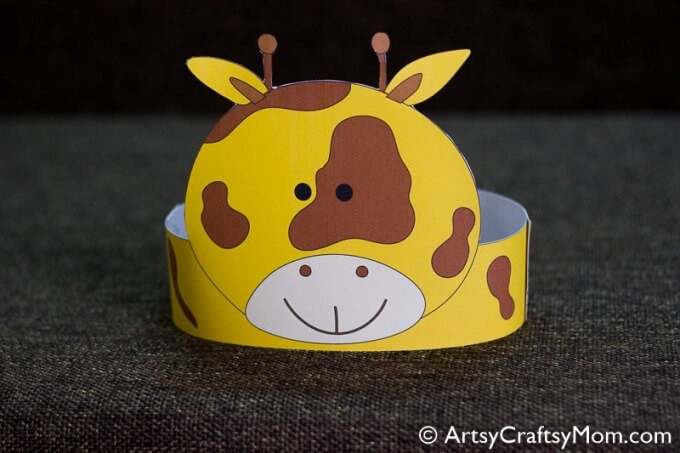 This summer, engage the kids in some fun pretend play with these adorable printable animal crowns - just print, cut, stick and you're all set to play!