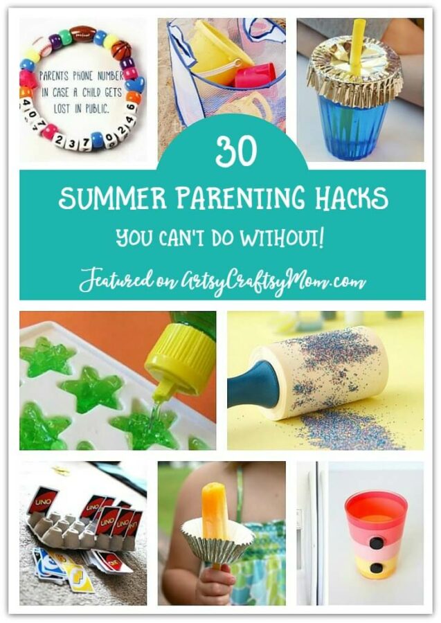 Spending summer with kids is fun, but it can get stressful too! Make life easier for everyone with these 30 summer parenting hacks that you're sure to love!