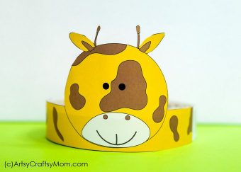 12 Adorable Animal Party Printable Hats for a Jungle Party