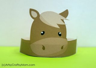 12 Adorable Animal Party Printable Hats for a Jungle Party