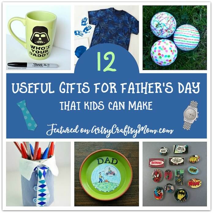Dads tend to prefer utilitarian gifts over ones that are just pretty, so check out our list of useful gifts for Father's Day that even little kids can make!