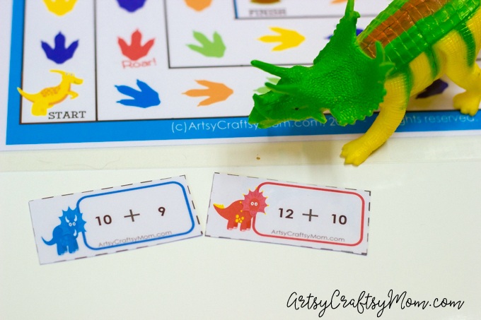 Common Core Math Board games with a dinosaur theme. 