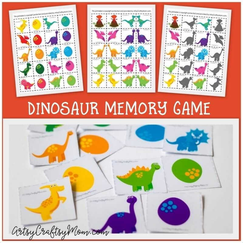 Dinosaur Puzzle Memory Game Childrens 3D Mix & Match Jurrasic 33pc Jigsaw 0130W 