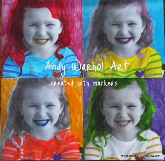 Artist Andy Warhol was an interesting individual and his works reflect his personal quirks! Learn more about him with some fun Warhol projects for kids.