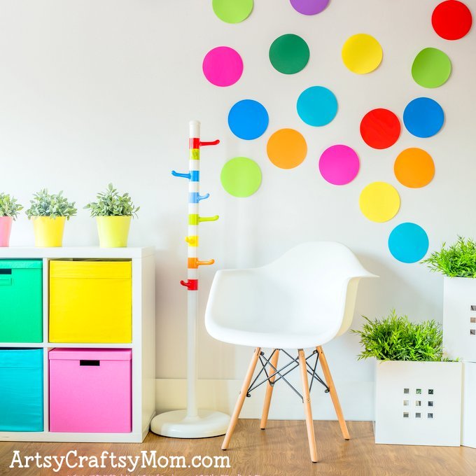The 5 Essentials to Designing a Creative Kids Playroom should help you set up a creative space that your child will love! A simple guide to help you. #GoHaus
