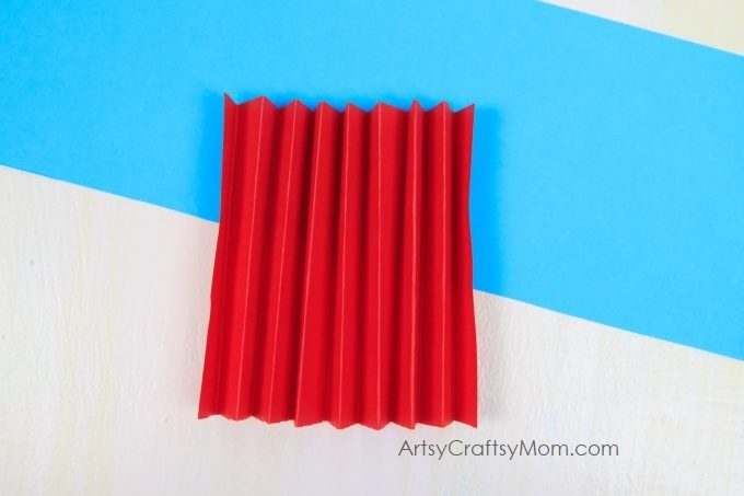 Accordion Fold Diwali Paper Diya Craft - Easy paper folding Diwali paper craft for kids that's both easy to make and functional.