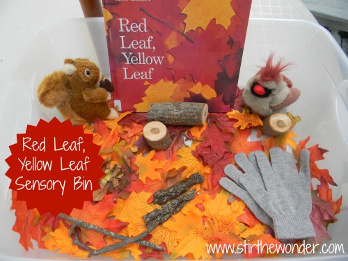 Fall is full of beautiful colors and smells all around! Make the most of this season with some fun fall sensory bin ideas for kids to touch, see and play!