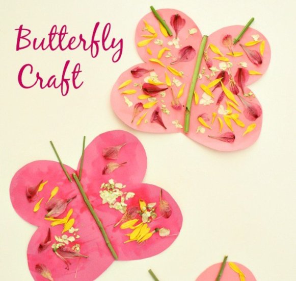 These super cute butterfly crafts for kids will make it seem like spring indoors, whatever the weather may be outdoors!