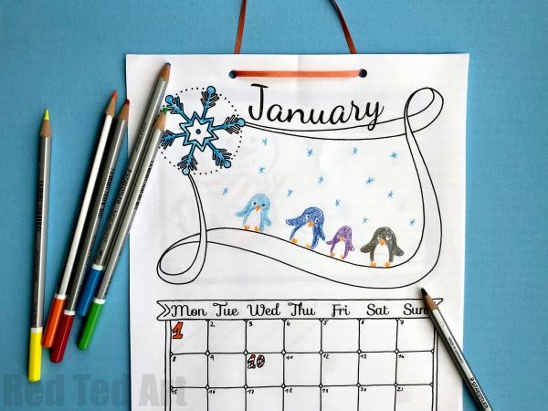 Make 2020 your family's most organized year yet with these cute 10 Free Printable Calendar Pages for Kids! Disney princess, superheroes, unicorns and more!
