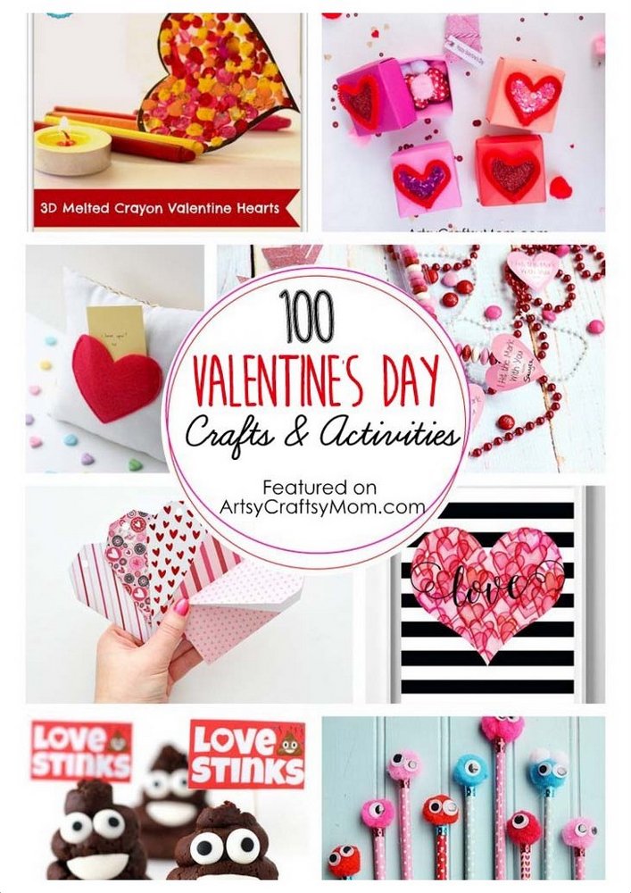 100 Valentines Day Crafts activities 1