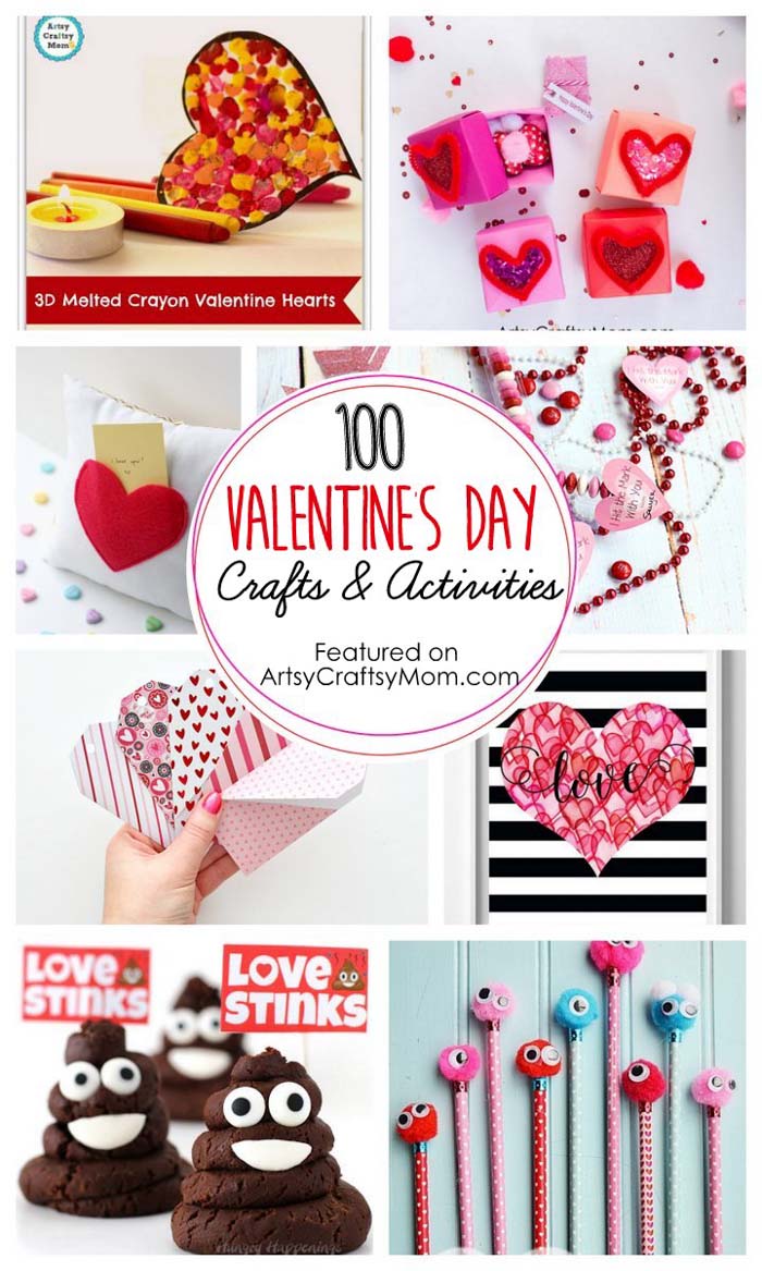 100 Valentines Day Crafts activities