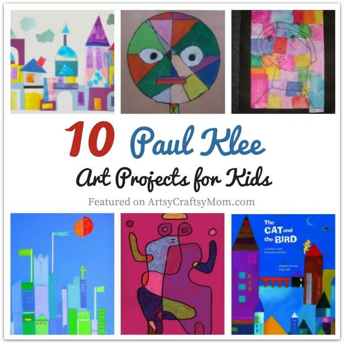 Paul Klee was different from other artists, his sarcastic wit being one difference! Learn more about this artist with 10 Paul Klee Art Projects for Kids.