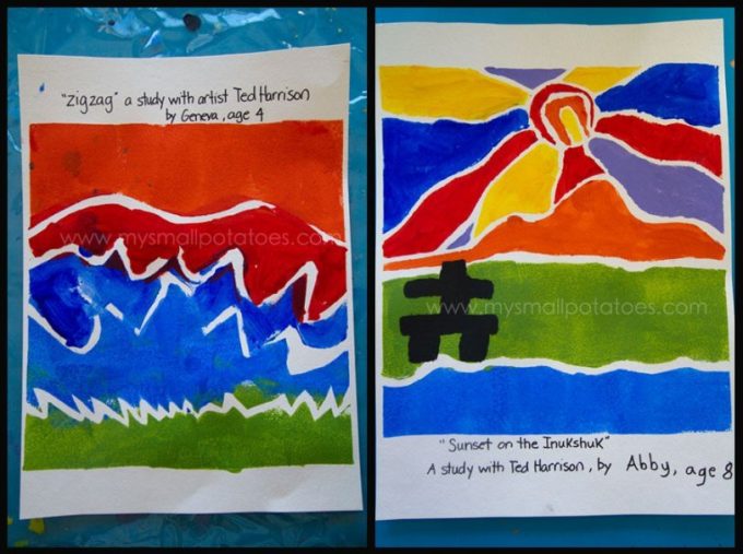 10 Easy and Fun Ted Harrison Art Projects for Kids