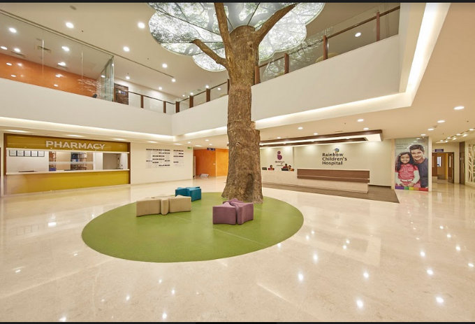 Hospitals aren't known for their ambiance, but the Rainbow Hospitals in Bangalore and Hyderabad are a world apart, with trained staff and complete facilities!