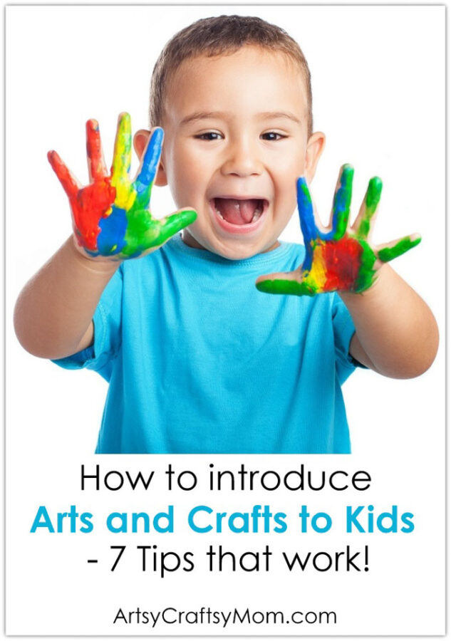 How to introduce art and crafts to kids