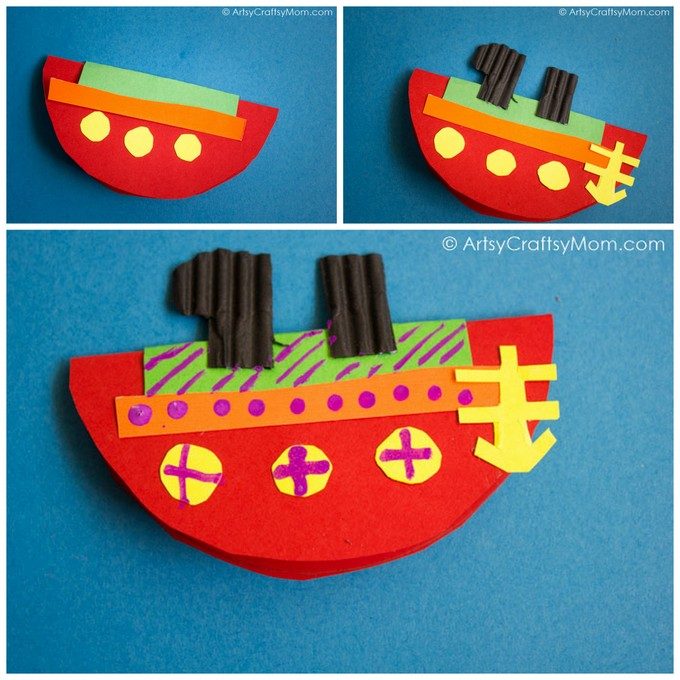 Take a little trip this summer with a Rocking Boat Paper Craft - this is one boat you can rock! Check out the video for the complete how-to.