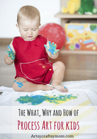 Process art is an art movement that's all about the process and not the product. Here's all you need to know about the what, why & how of process art for kids.