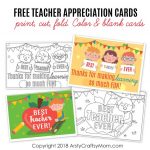 Free Printable Teacher Appreciation Cards