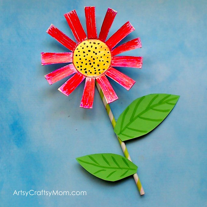 The Paper Cup Flower Craft is the perfect craft for kids as a spring kids craft, spring flower craft for kids and flower kids craft.