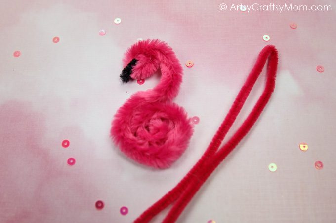 Flamingoes are characterized by their bright pink feathers and elegant long legs. Make your own pet flamingo with this Pipe Cleaner Flamingo Craft for Kids.