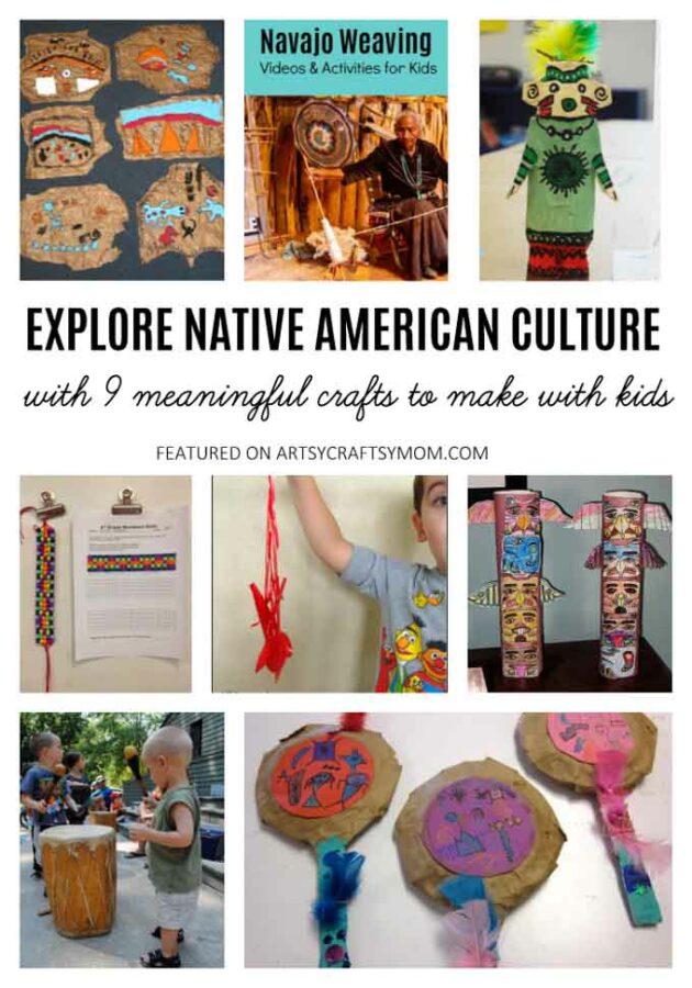 9 meaningful native american crafts for kids 1