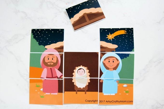24 Page Full-Color, Printable Nativity Themed Activity Pack that includes math and literacy activities as well as a Puppets, Puzzles & File Folder games. 