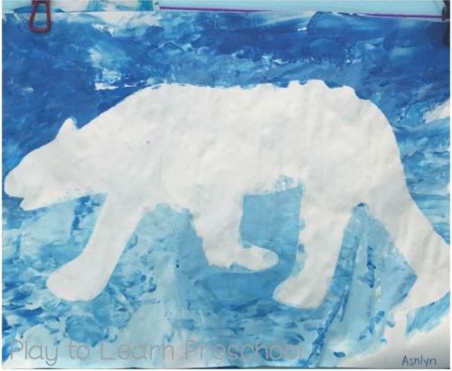 子供のための冬のアートのアイデ 子供たちはちょうど就学前を学ぶために遊びからこのプロセスアートを愛するつもりです-それは多くの