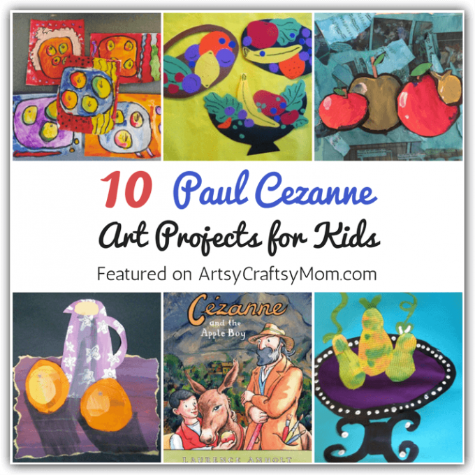 The artist Cezanne studied his subjects extensively, and these Paul Cezanne art projects for kids are a great way to be inspired by him. They'll never look at an apple the same way again!