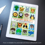 A to Z Alphabet Animal Craft Ebook + Printable Templates