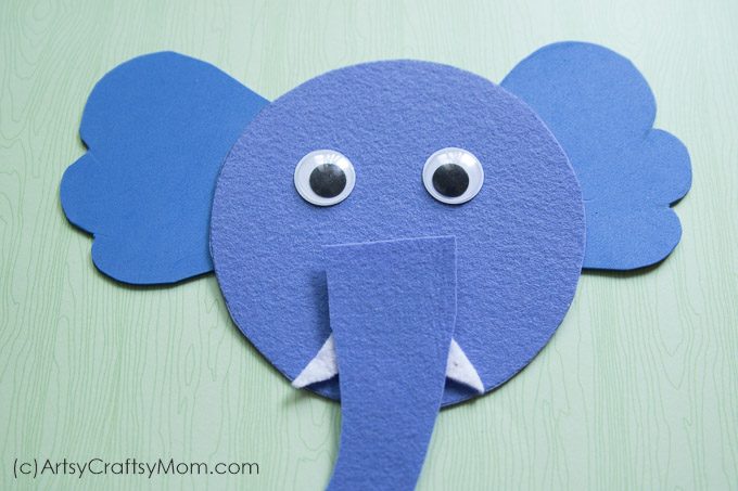  E for Elephant Craft would be a great supplement to your Letter of the week curriculum,studying the letter E, talking about wild animals, Studying about mammals or if you have a Safari theme birthday party. 