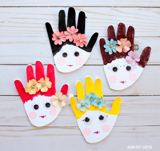 handprint crafts for mothers day