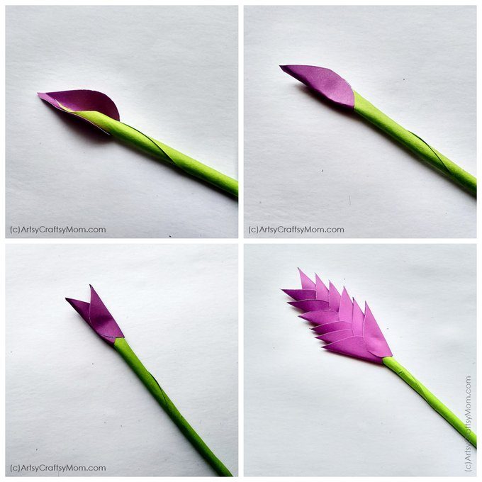 Our paper Heliconia flower craft is easy to make & helps kids appreciate the beautiful alternate petal arrangement that gives the flower it's unique allure. 