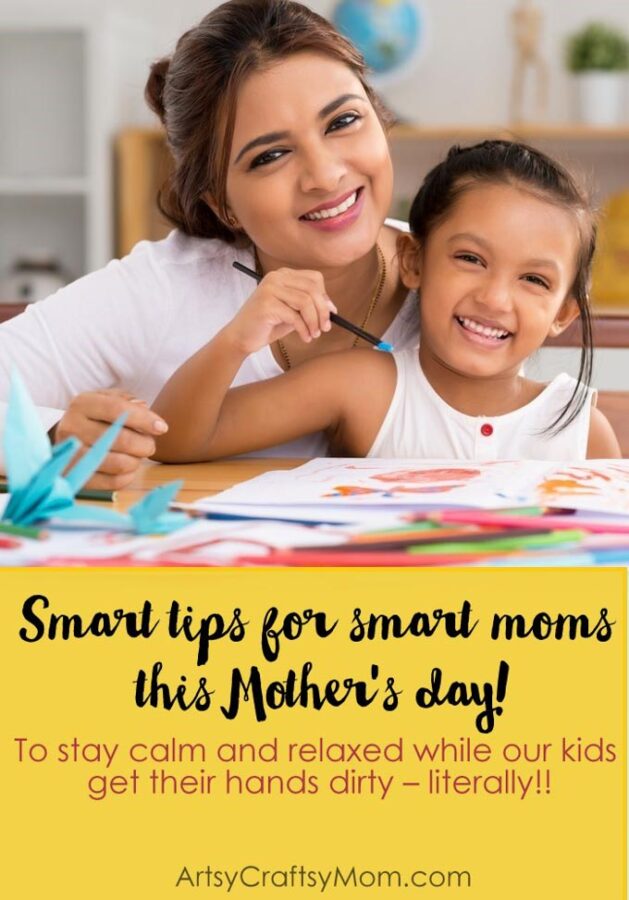If you have kids, mess is part of your life! Check out our smart tips for smart Moms to stay on top of the mess, while boosting their kids' creativity!