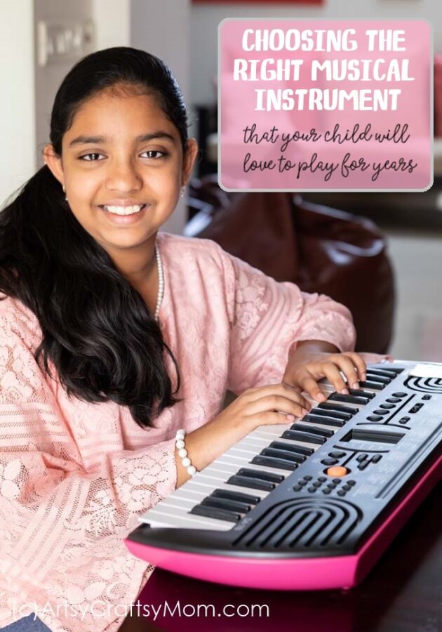 Choosing the right musical instrument for your child will give him a love for music that will last years. This guide is a must-read for parents! #CasioMini