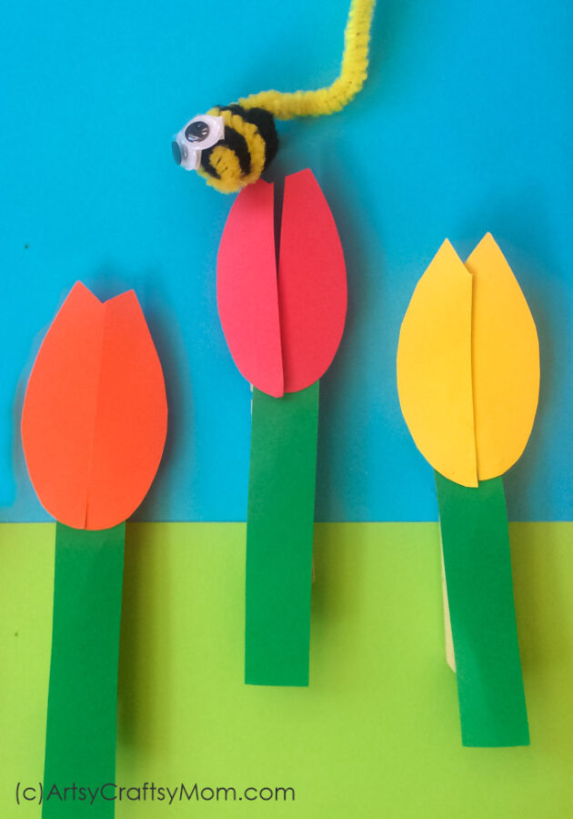 Let your preschooler enhance those fine motor skills with a cute little bee and flower game! This clothespin activity isn't just colorful, it's quite engaging!