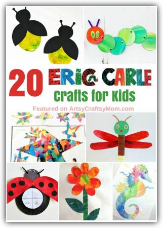 For millions of kids the world over, Eric Carle's illustrations are probably their first introduction to the world of art. Celebrate this incredible artist with some cute and colorful Eric Carle Crafts for Kids.