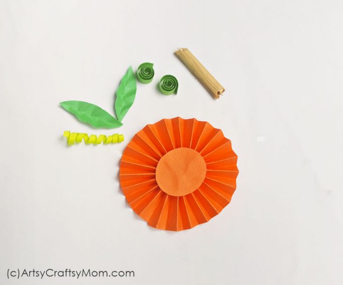 This Easy Paper Pumpkin Thanksgiving Craft is bound to be a hit with kids. The step-by-step tutorial makes it an enjoyable group activity.