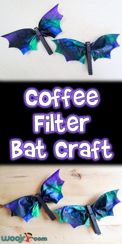 October is Bat Appreciation Month and we're celebrating with a bunch of Brilliant Bat Crafts for Kids! Make bats with paper, cardboard, yarn & more!