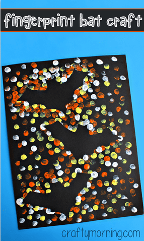 October is Bat Appreciation Month and we're celebrating with a bunch of Brilliant Bat Crafts for Kids! Make bats with paper, cardboard, yarn & more!