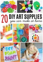 20 DIY Art Materials You Can Make at Home