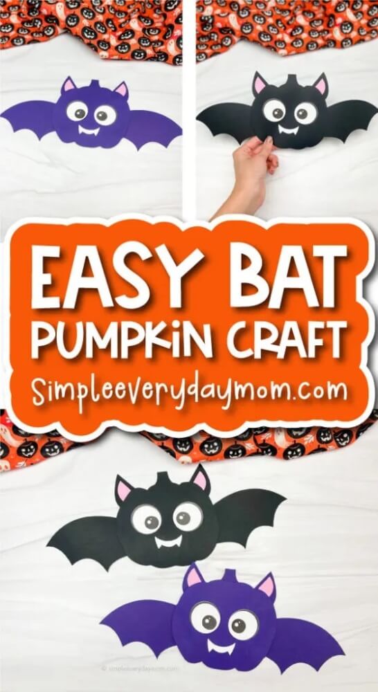 October is Bat Appreciation Month and we're celebrating with a bunch of Brilliant Bat Crafts for Kids! Make bats with paper, cardboard, yarn & more!